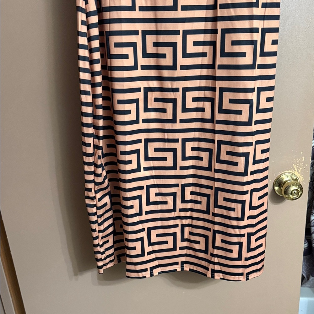 Geometric Patterned Open Cardigan - Picture 6 of 9
